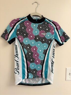 Pearl Izumi Women's ELITE LTD Cycling
Jersey - Fleurette Scuba Blue Small S EUC